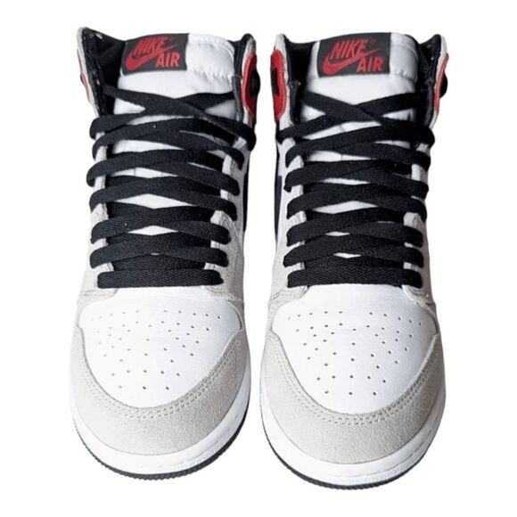 NIKE Air Jordan 1 Retro High 'Smokey Grey' Sneakers Size 6 - Picture 4 of 9